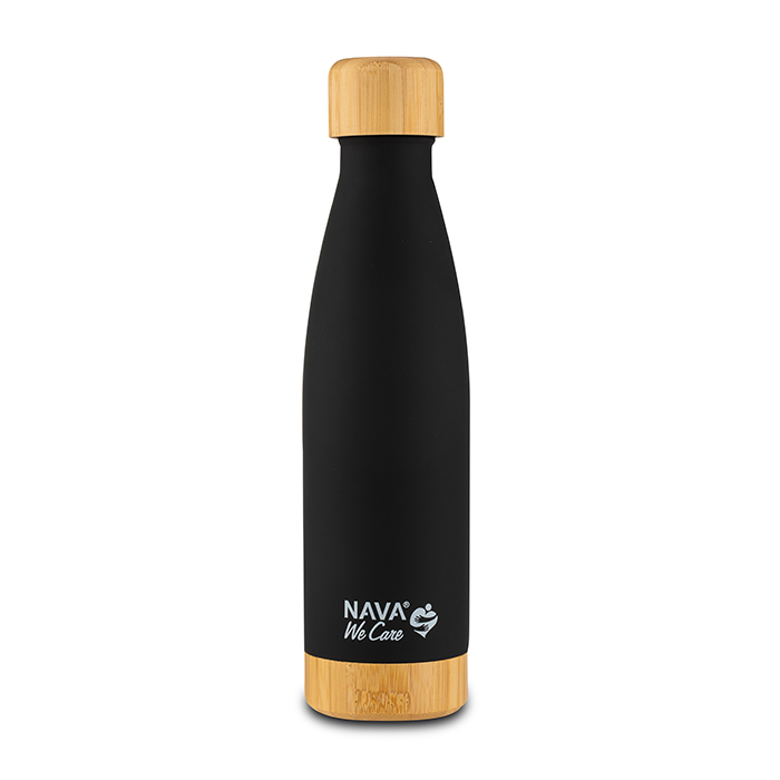 stainless-steel-vacuum-travel-bottle-bamboo-we-care-black-500ml